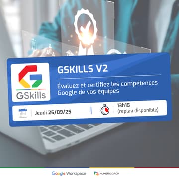 Cover Image for Gskills v2 : Évaluez et certifiez les compétences Google de vos équipes