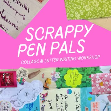 Cover Image for Scrappy Pen Pals: a Collage Workshop