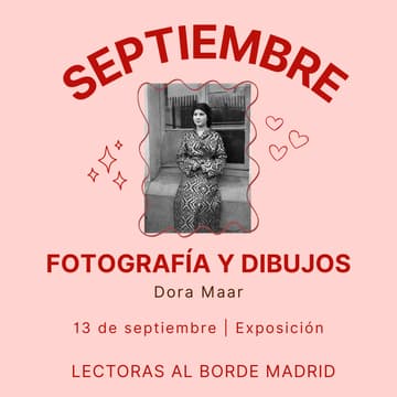 Cover Image for Exposición “Fotografía y dibujos" de Dora Maar