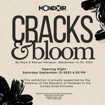 Cover Image for Cracks & Bloom | by Raya & Raniya Mansoor