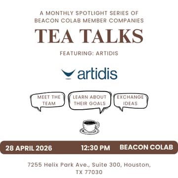 Cover Image for Tea Talks: Featuring Artidis
