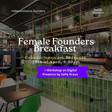 Cover Image for Female Founders Breakfast: Bodensee