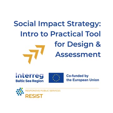 Cover Image for Social Impact Strategy: Intro to Practical Tool for Design & Assessment