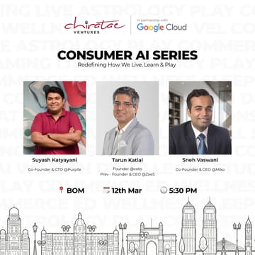 Cover Image for Chiratae × Google | Consumer AI Series : Mumbai Edition