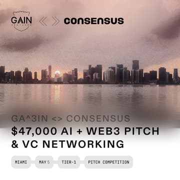 Cover Image for ๐ #39 | $47,000* Pitch by Ga^3in VC x Boosty Labs at Consensus
