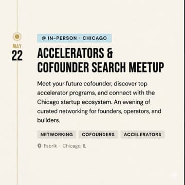 Cover Image for Accelerate & Find Your Co-Founder