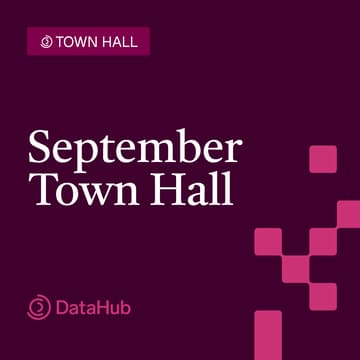 Cover Image for DataHub September Town Hall