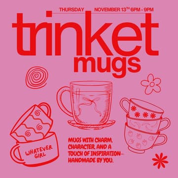 Cover Image for Trinket Mug Workshop 🌀