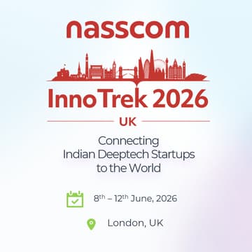 Cover Image for Nasscom InnoTrek UK 2026 (For Indian Deeptech Founders)