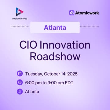 Cover Image for CIO Private Dinner & Innovation Roadshow