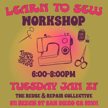 Cover Image for Beginner Sewing Workshop 1