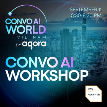 Cover Image for Agora - Convo AI World Workshop