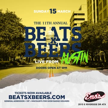 Cover Image for Beats x Beers: Austin