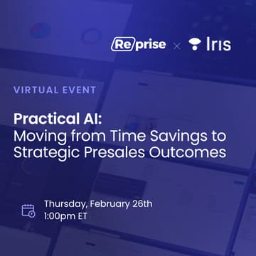 Cover Image for Practical AI: Moving from Time Savings to Strategic Presales Outcomes