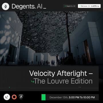 Cover Image for The Agentic Sunset @ The Louvre, pres by Degents.