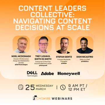 Cover Image for Content Leaders Collective: Navigating Content Decisions at Scale