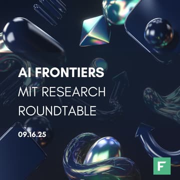 Cover Image for AI Frontiers: MIT Research Roundtable