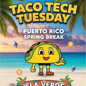 Cover Image for 🌮 Taco Tech Tuesday: Puerto Rico 🇵🇷 Spring Break Edition 🏝️