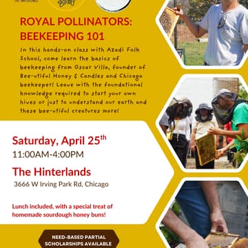 Cover Image for Royal Pollinators: Beekeeping 101