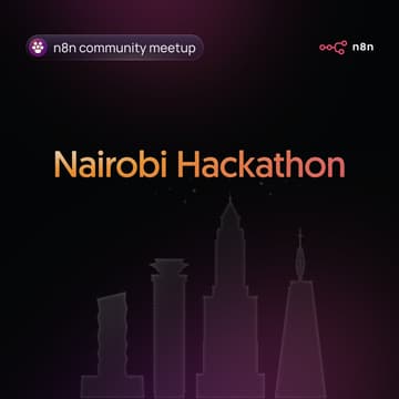Cover Image for n8n Nairobi Hackathon