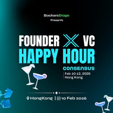 Cover Image for Founder x VC Happy Hour @ Consensus Hong Kong 2026 🇭🇰