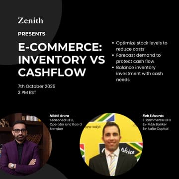 Cover Image for E-Commerce: Inventory VS Cashflow
