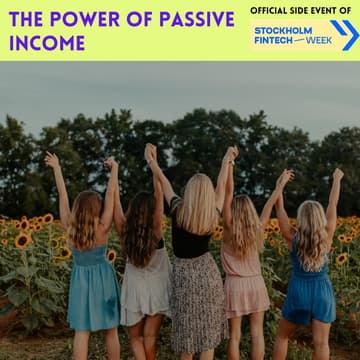 Cover Image for Mad Money Club & Stockholm Fintech Week: The Power of Passive Income