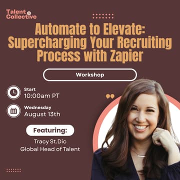 Cover Image for Automate to Elevate: Supercharging Your Recruiting Process with Zapier