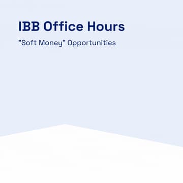 Cover Image for IBB Office Hours: Fund Your Startup with Public Money