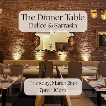 Cover Image for The Dinner Table at Delice & Sarrasin (West Village)