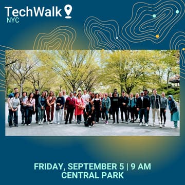 Cover Image for TechWalk | NYC, 9/5