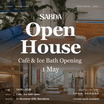Cover Image for OPEN HOUSE - Cafe and Ice Bath Opening