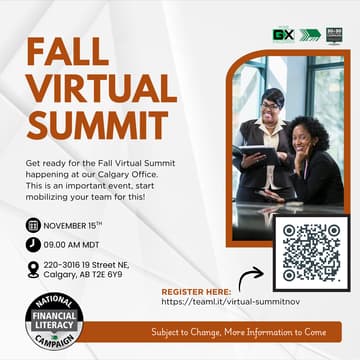 Cover Image for FALL VIRTUAL SUMMIT ( NOVEMBER 15)