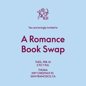 Cover Image for San Francisco Romance Book Swap