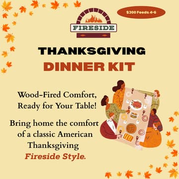 Cover Image for FIRESIDE Thanksgiving Kit Pre-Order