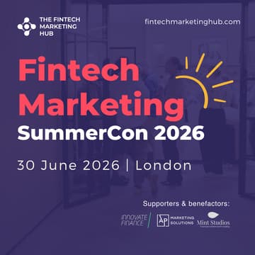 Cover Image for Fintech Marketing SummerCon 2026 - London