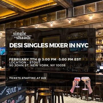 Cover Image for Desi Singles Mixer in NYC
