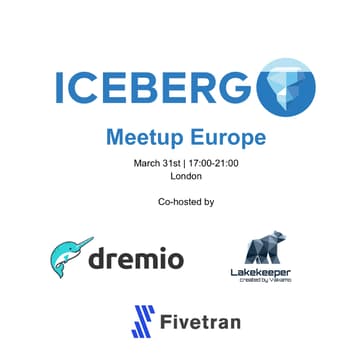 Cover Image for Apache Iceberg™ Europe Community Meetup - March 2026 London Edition