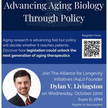 Cover Image for Advance Aging Biology Through Policy: Alliance for Longevity Initiatives