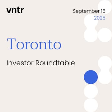 Cover Image for VNTR Investor Roundtable Toronto
