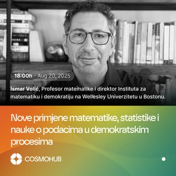 Cover Image for Nove primjene matematike, statistike i nauke o podacima u demokratskim procesima - Ismar Volić