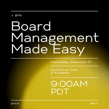 Cover Image for Board Management Made Easy: Governance Tools & AI Helpers