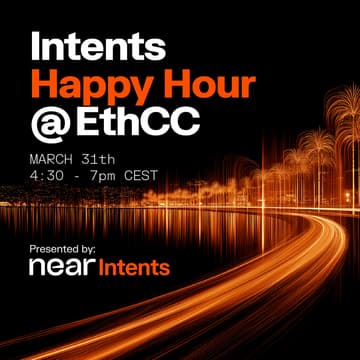 Cover Image for NEAR Intents Happy Hour @ EthCC