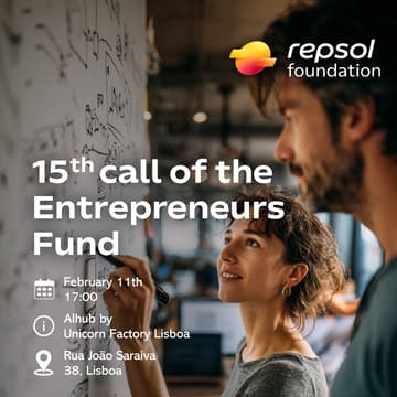 Cover Image for 15th call of Entrepreneurs Fund by Repsol Foundation