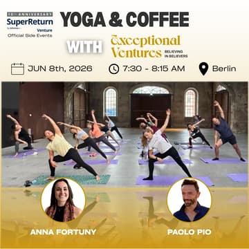 Cover Image for Rise & Recharge: Morning Yoga and Coffee hosted by Exceptional Ventures