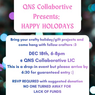Cover Image for Queer Craft Club Presents: Happy Holodays!!