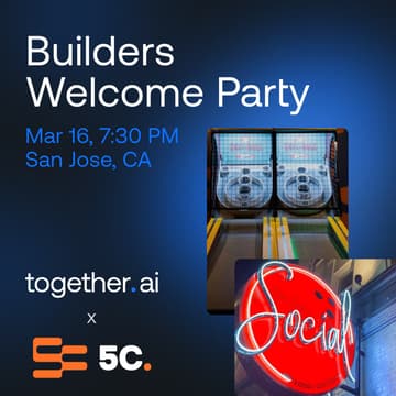 Cover Image for Builders Welcome Party