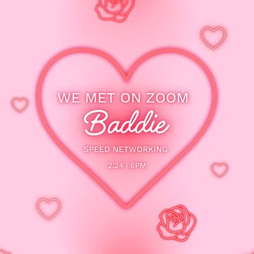 Cover Image for We Met on Zoom: A Speed Networking Event