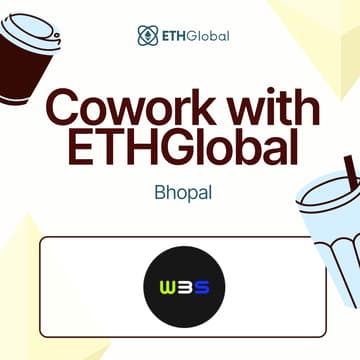 Cover Image for Coworking with ETHGlobal in Bhopal with Web3Spell