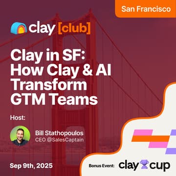 Cover Image for Clay in SF: How Clay & AI Transform GTM Teams